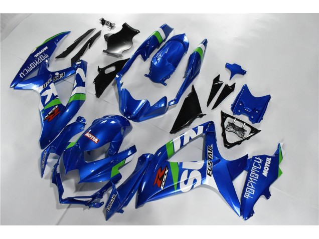 Suzuki GSXR 600 / 750 K8 2008-2010 - Blau Weiß Grün Suzuki GSXR 600 / 750 K8 2008-2010 - Blau Weiß Grün