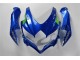 Suzuki GSXR 600 / 750 K8 2008-2010 - Blau Weiß Grün Suzuki GSXR 600 / 750 K8 2008-2010 - Blau Weiß Grün