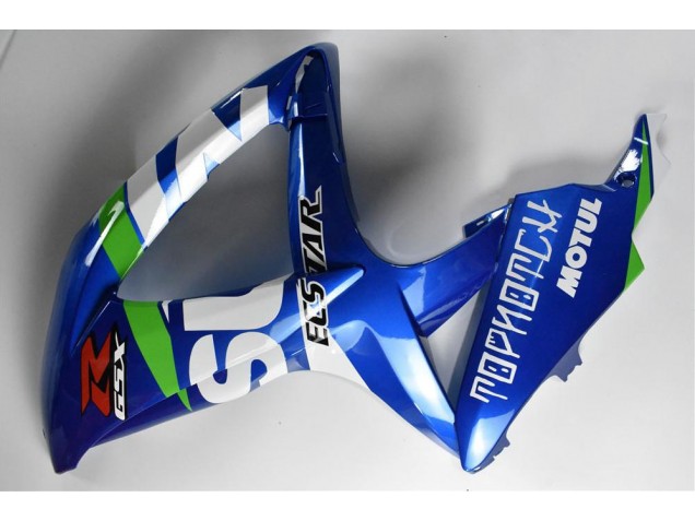 Suzuki GSXR 600 / 750 K8 2008-2010 - Blau Weiß Grün Suzuki GSXR 600 / 750 K8 2008-2010 - Blau Weiß Grün