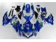 Suzuki GSXR 600 / 750 K8 2008-2010 - Blau Weiß Grün Suzuki GSXR 600 / 750 K8 2008-2010 - Blau Weiß Grün