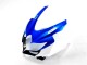 Suzuki GSXR 600 / 750 K8 2008-2010 - Blau Weiß Suzuki GSXR 600 / 750 K8 2008-2010 - Blau Weiß