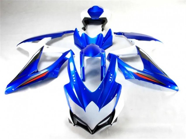 Suzuki GSXR 600 / 750 K8 2008-2010 - Blau Weiß Suzuki GSXR 600 / 750 K8 2008-2010 - Blau Weiß