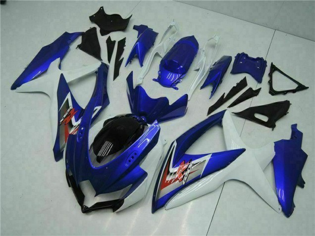 Suzuki GSXR 600 / 750 K8 2008-2010 - Blau Weiß Suzuki GSXR 600 / 750 K8 2008-2010 - Blau Weiß