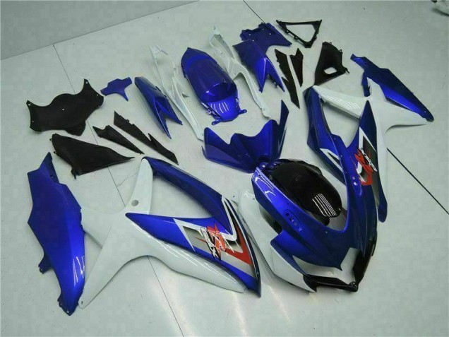 Suzuki GSXR 600 / 750 K8 2008-2010 - Blau Weiß Suzuki GSXR 600 / 750 K8 2008-2010 - Blau Weiß