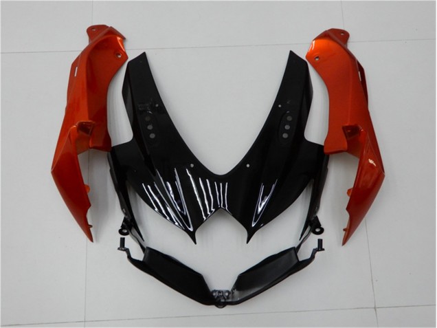 Suzuki GSXR 600 / 750 K8 2008-2010 - Schwarz Orange Grau Suzuki GSXR 600 / 750 K8 2008-2010 - Schwarz Orange Grau