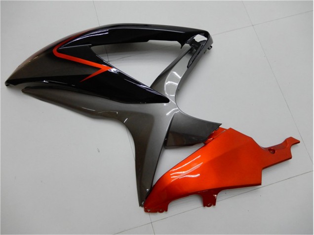 Suzuki GSXR 600 / 750 K8 2008-2010 - Schwarz Orange Grau Suzuki GSXR 600 / 750 K8 2008-2010 - Schwarz Orange Grau