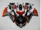 Suzuki GSXR 600 / 750 K8 2008-2010 - Schwarz Orange Grau Suzuki GSXR 600 / 750 K8 2008-2010 - Schwarz Orange Grau
