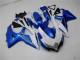 Suzuki GSXR 600 / 750 K8 2008-2010 - Weiß Blau Suzuki GSXR 600 / 750 K8 2008-2010 - Weiß Blau