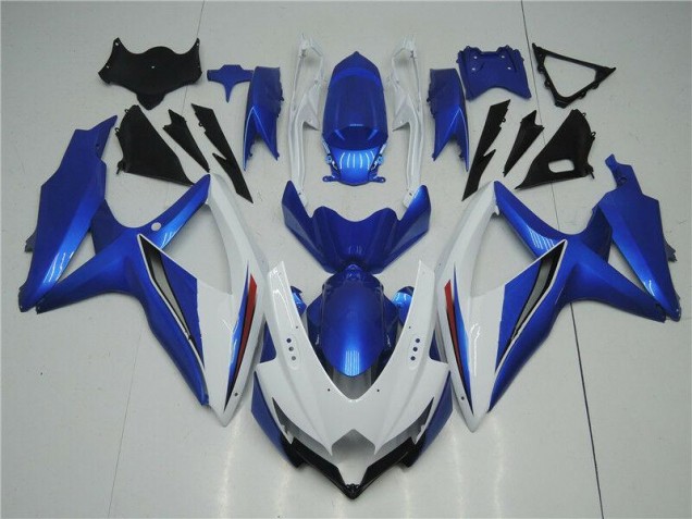 Suzuki GSXR 600 / 750 K8 2008-2010 - Weiß Blau Suzuki GSXR 600 / 750 K8 2008-2010 - Weiß Blau