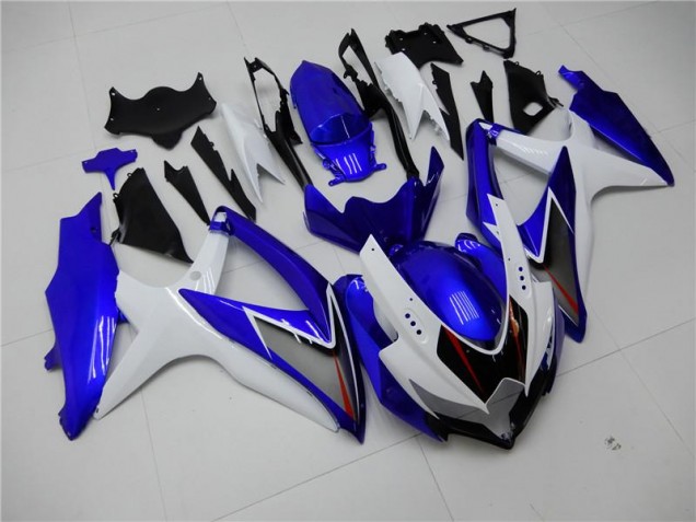 Suzuki GSXR 600 / 750 K8 2008-2010 - Weiß Blau Suzuki GSXR 600 / 750 K8 2008-2010 - Weiß Blau