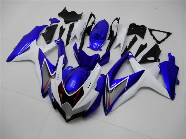 Suzuki GSXR 600 / 750 K8 2008-2010 - Weiß Blau Suzuki GSXR 600 / 750 K8 2008-2010 - Weiß Blau