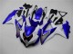 Suzuki GSXR 600 / 750 K8 2008-2010 - Weiß Blau Suzuki GSXR 600 / 750 K8 2008-2010 - Weiß Blau