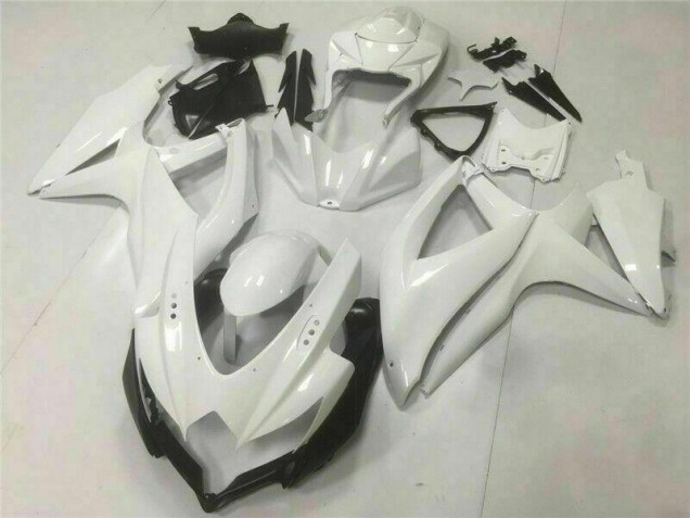 Suzuki GSXR 600 / 750 K8 2008-2010 - Weiß Suzuki GSXR 600 / 750 K8 2008-2010 - Weiß