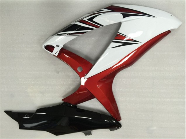 Suzuki GSXR 600 / 750 K8 2008-2010 - Weiß Rot Schwarz Suzuki GSXR 600 / 750 K8 2008-2010 - Weiß Rot Schwarz