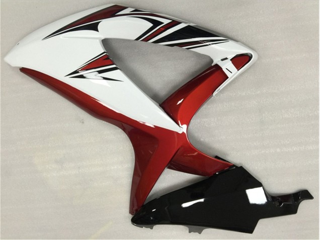 Suzuki GSXR 600 / 750 K8 2008-2010 - Weiß Rot Schwarz Suzuki GSXR 600 / 750 K8 2008-2010 - Weiß Rot Schwarz