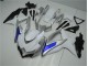 Suzuki GSXR 600 / 750 K8 2008-2010 - Weiß Silber Blau Suzuki GSXR 600 / 750 K8 2008-2010 - Weiß Silber Blau