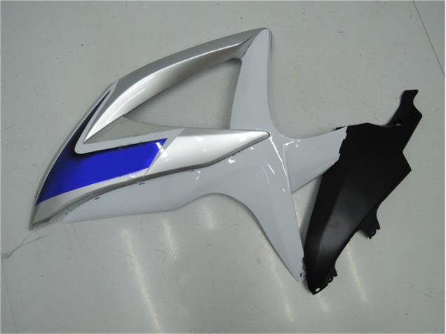 Suzuki GSXR 600 / 750 K8 2008-2010 - Weiß Silber Blau Suzuki GSXR 600 / 750 K8 2008-2010 - Weiß Silber Blau