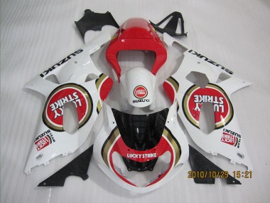 Suzuki GSXR 600 K1 K2 K3 2001-2003 - Rot Weiß Lucky Strike