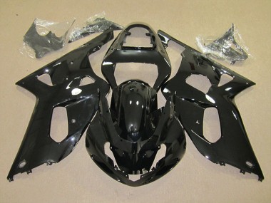Suzuki GSXR 600 K1 K2 K3 2001-2003 - Schwarz