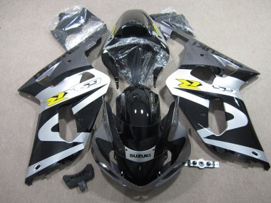 Suzuki GSXR 600 K1 K2 K3 2001-2003 - Schwarz Weiß