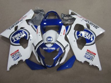 Suzuki GSXR 600 K4 2004-2005 - Blau Weiß Lucky Strike Motul