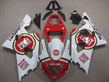 Suzuki GSXR 600 K4 2004-2005 - Rot Weiß Lucky Strike Motul