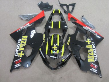 Suzuki GSXR 600 K4 2004-2005 - Schwarz Gelb Rizla
