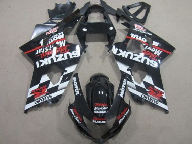 Suzuki GSXR 600 K4 2004-2005 - Schwarz Rote Telefonia Movistar