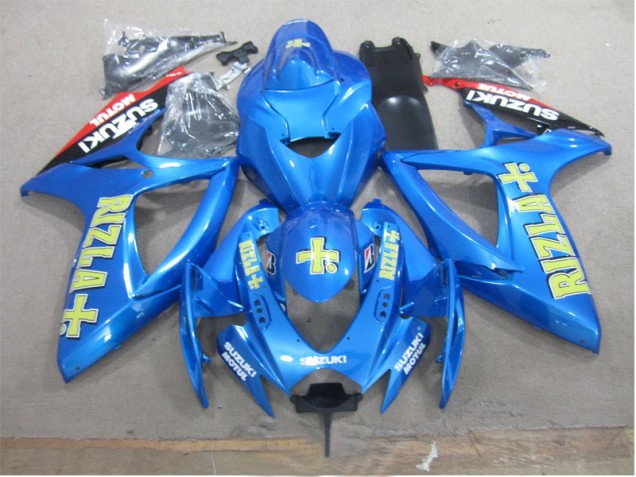 Suzuki GSXR 600 K6 2006-2007 - Blau Gelb Rizla Suzuki GSXR 600 K6 2006-2007 - Blau Gelb Rizla