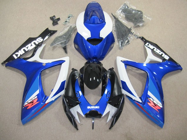 Suzuki GSXR 600 K6 2006-2007 - Blau Weiß Suzuki GSXR 600 K6 2006-2007 - Blau Weiß