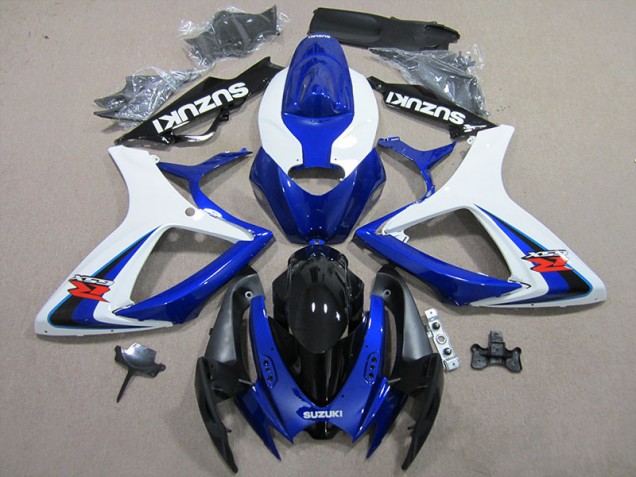 Suzuki GSXR 600 K6 2006-2007 - Blau Weiß Suzuki GSXR 600 K6 2006-2007 - Blau Weiß