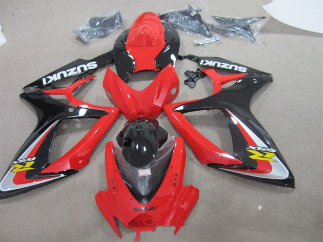 Suzuki GSXR 600 K6 2006-2007 - Rot Schwarz Suzuki GSXR 600 K6 2006-2007 - Rot Schwarz