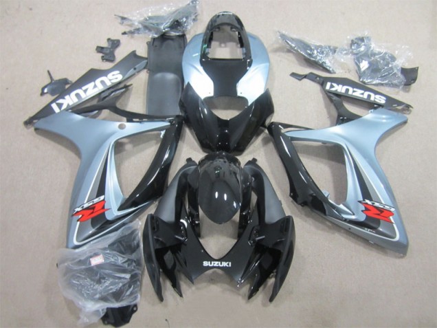 Suzuki GSXR 600 K6 2006-2007 - Schwarz Grau Suzuki GSXR 600 K6 2006-2007 - Schwarz Grau