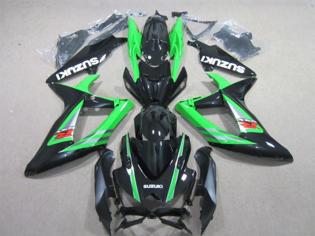Suzuki GSXR 600 K6 2006-2007 - Schwarz Grün Suzuki GSXR 600 K6 2006-2007 - Schwarz Grün