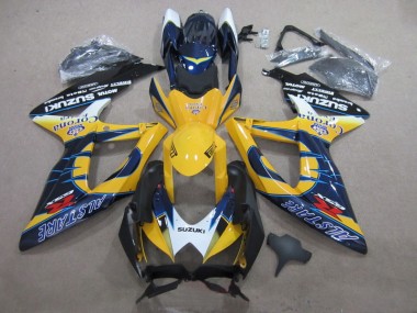 Suzuki GSXR 600 K8 2008-2010 - Blau Gelb Corona Extra