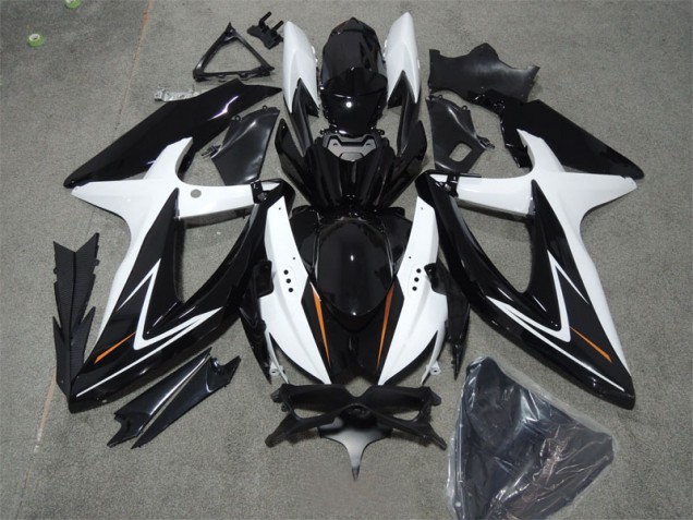 Suzuki GSXR 600 K8 2008-2010 - Schwarz Weiß Suzuki GSXR 600 K8 2008-2010 - Schwarz Weiß