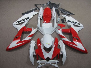 Suzuki GSXR 600 K8 2008-2010 - Weiß Rot