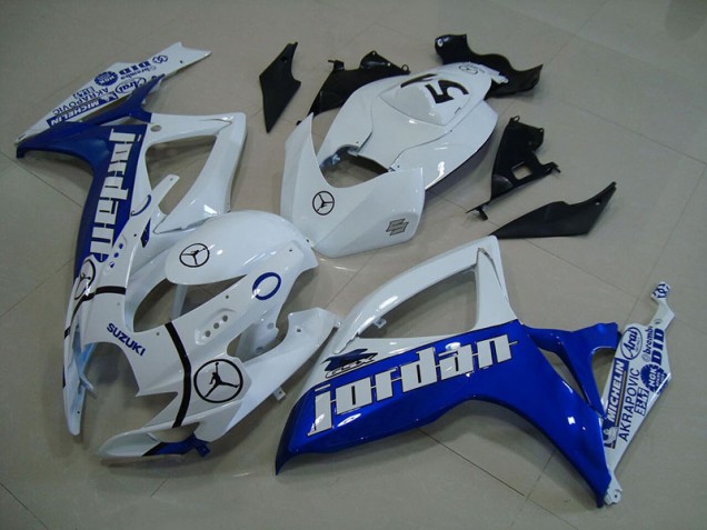 Suzuki GSXR 750 K6 2006-2007 - Blau Weiß Jordan Suzuki GSXR 750 K6 2006-2007 - Blau Weiß Jordan