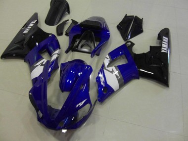 Yamaha R1 2000-2001 - Blau Schwarz Weiß