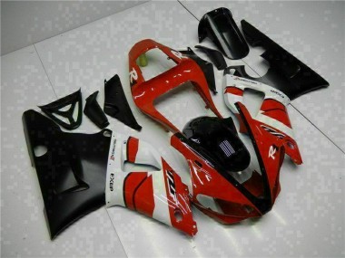 Yamaha R1 2000-2001 - Rot Schwarz