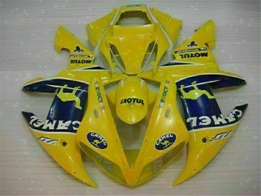 Yamaha R1 2002-2003 - Gelb
