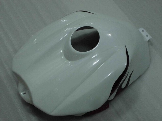 Yamaha R1 2004-2006 - Weiß Rot Flamme Yamaha R1 2004-2006 - Weiß Rot Flamme