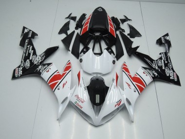 Yamaha R1 2004-2006 - Weiß Schwarz Aufkleber