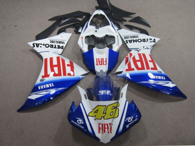 Yamaha R1 2009-2011 - Blau Weiß Fiat 46 Yamaha R1 2009-2011 - Blau Weiß Fiat 46