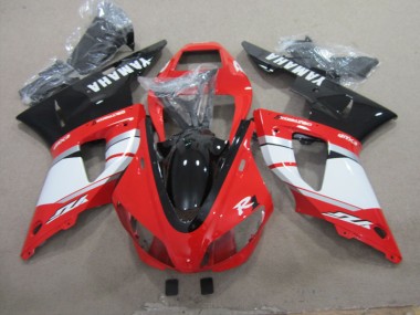 Yamaha R1 2009-2011 - Rot Schwarz Weiß