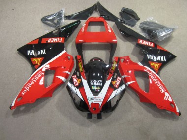 Yamaha R1 2009-2011 - Rot Schwarz Weiß SantUnder