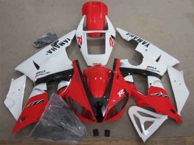 Yamaha R1 2009-2011 - Rot Weiß Schwarz