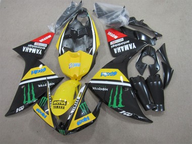 Yamaha R1 2009-2011 - Schwarz Gelb Motul Monster