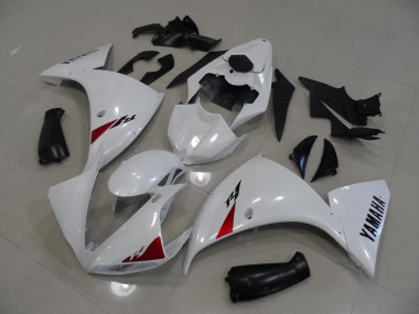 Yamaha R1 2009-2011 - Weiß Schwarz