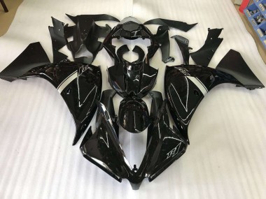 Yamaha R1 2012-2014 - Glänzend Schwarz